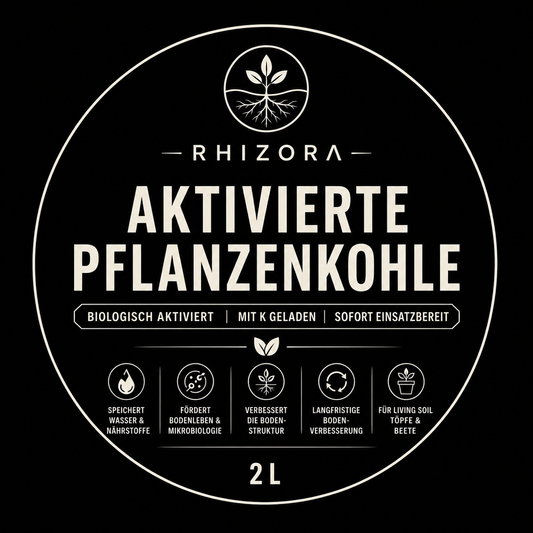 Aktivierte Pflanzenkohle
